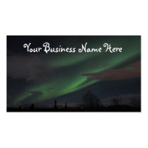 Northern Lights Show; Promotional Business Cards