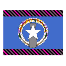 Northern Mariana Flag Postcard