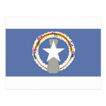 Northern Marianas Flag Post Card