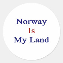 Norway Is My Land Sticker