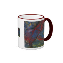 nose scribe  coffee mug