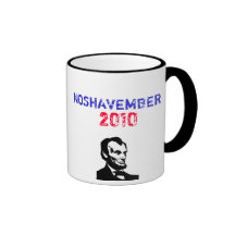 Noshavember Abe Lincoln Mug