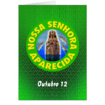 Nossa Senhora Aparecida Greeting Cards