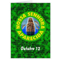 Nossa Senhora Aparecida Greeting Cards