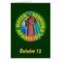 Nossa Senhora Aparecida Greeting Cards