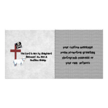Not A Mindless Sheep Photo Greeting Card