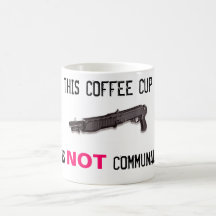 NOT COMMUNAL COFFEE MUG