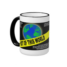 Not of this World - Christian Bible Verse Religion Mugs