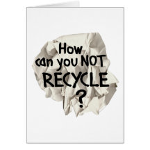 Not Recycle? Cards