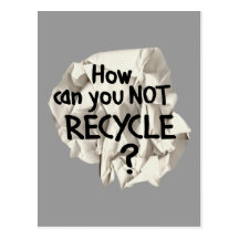 Not Recycle? Post Cards