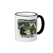 not the cuddly type mug