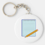 Note Pad Key Chains