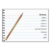 Notebook - Chubby Business Cards