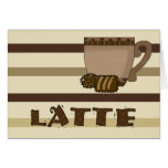 Notecard Coffee Latte Lovers