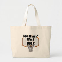 nothin but net basketball hoop canvas bags