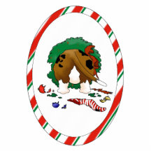 Nothin' Butt A Basset Christmas Ornament Photo Sculpture