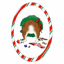 Nothin' Butt A Bulldog Christmas Ornament Cut Outs