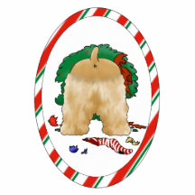 Nothin' Butt A Cocker Christmas Ornament Photo Cutouts