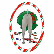 Nothin' Butt A Weimaraner Christmas Ornament Photo Cut Outs