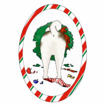 Nothin' Butt An Akita Christmas Ornament Photo Cut Outs
