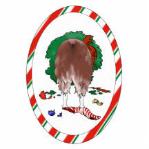 Nothin' Butt An Aussie Christmas Ornament Cut Out