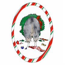 Nothin' Butt An Aussie Christmas Ornament Photo Sculpture