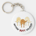 Nothin' Butt Goldens Keychain