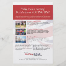 Nothing British Values flyer