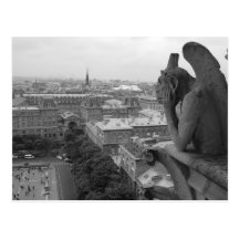 Notre Dame Gargoyle 2 Post Cards