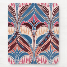 Nouveau Blue Mouse Pads