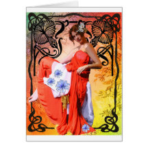 NOUVEAU DAISY CARD