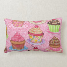 Novelty Pillow - Cupcakes