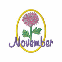 November - Chrysanthemum