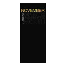 November National Diabetes Awareness Month Personalised Invitations