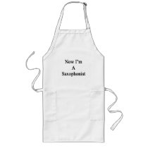 Now I'm A Saxophonist aprons