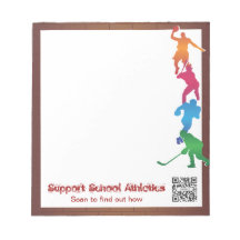 Noyepad Template School Athletics Memo Note Pad