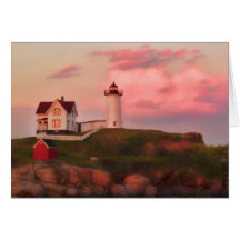Nubble Light Card