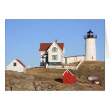 Nubble Light Greeting Card