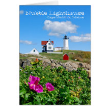 Nubble Lighthouse, Cape Neddick, Maine Card