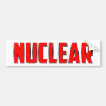 Nuclear Bumper Sticker