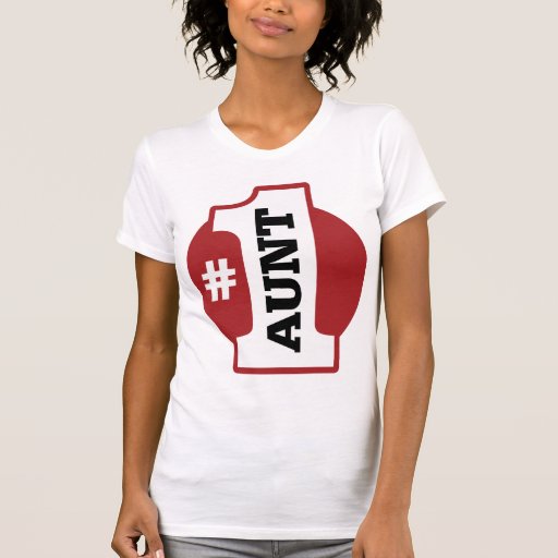 Number 1 Aunt T Shirt