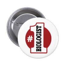 Number 1 Biologist Pin