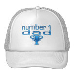 Number 1 Dad Mesh Hats