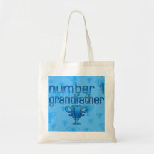 Number 1 Grandfather Tote Bag