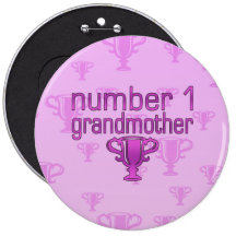 Number 1 Grandmother Buttons