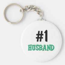 Number 1 Husband Keychains