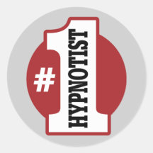 Number 1 Hypnotist Stickers