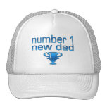 Number 1 New Dad Trucker Hats