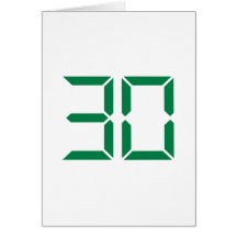 Number - 30 cards