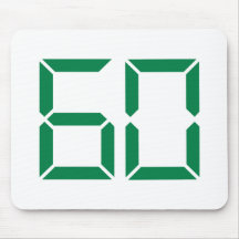Number – 60 mousepad